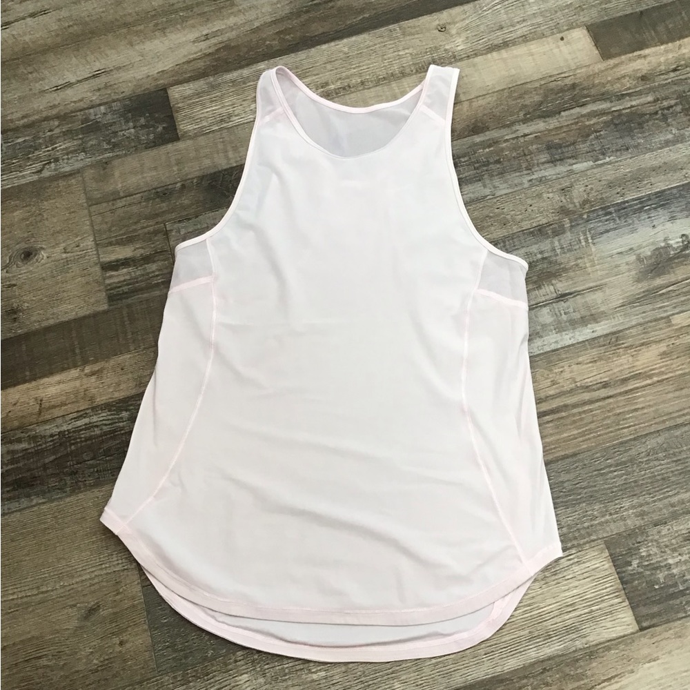 Lululemon Sculpt Tank II, light pink, size 2